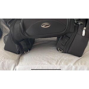 Motorcycle Luggage: Saddlemen TS3200DE Tactical Deluxe Cruiser Tail Bag